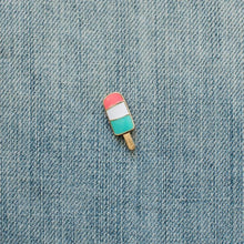 Load image into Gallery viewer, Popsicle Enamel Pin Denim SaharaFashion