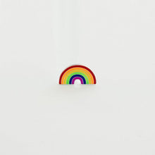 Load image into Gallery viewer, Rainbow Hard Enamel Lapel Pin SaharaFashion