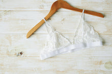 Load image into Gallery viewer, White Lingerie Top SaharaFashion