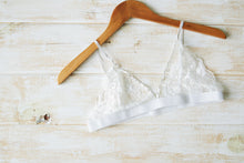 Load image into Gallery viewer, White Lingerie Top SaharaFashion